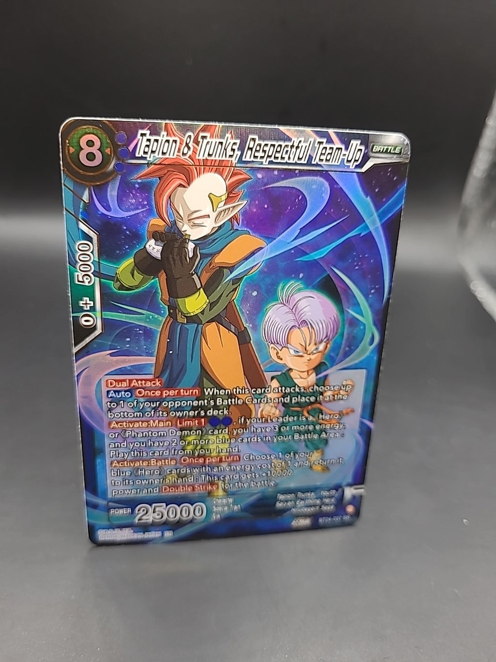 DBS TCG - BT24-037 SR - Tapion & Trunks, Respectful Team-Up 