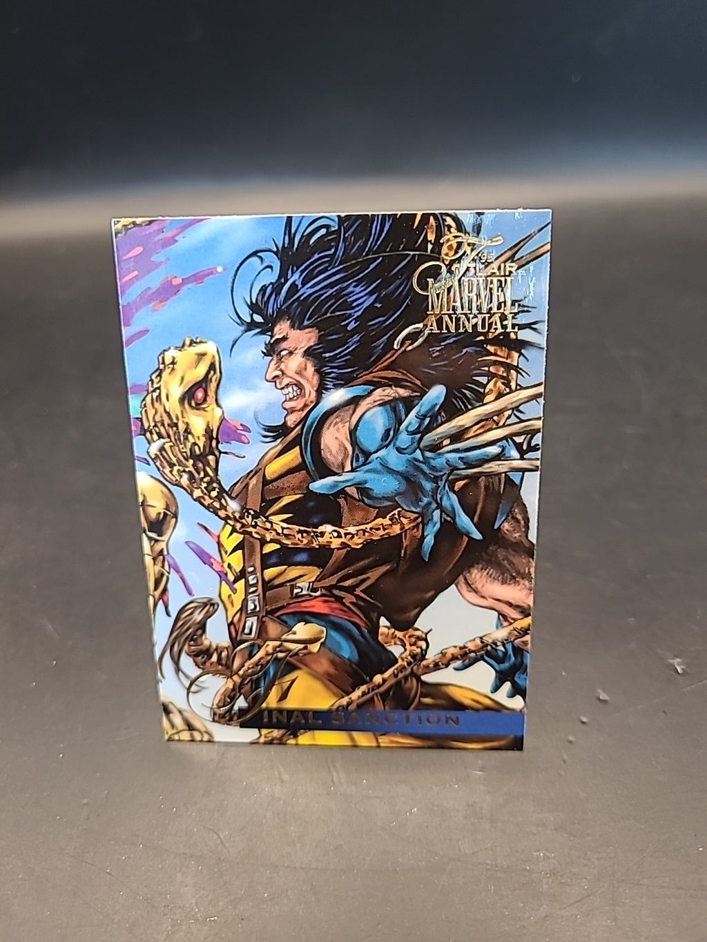 Final Sanction 1995 Flair Marvel Annual #40