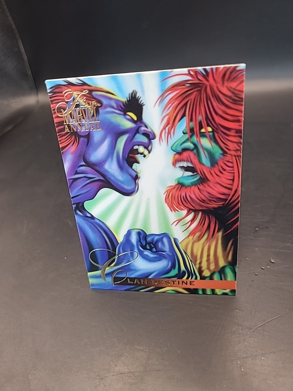 CLAN DESTINE / 1995 Fleer Flair Marvel Annual BASE Trading Card #92