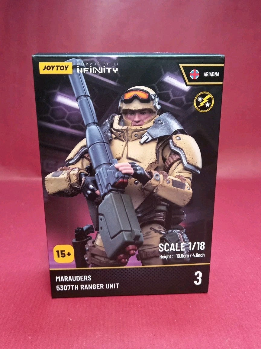 Joytoy X Infinity Ariadna Raider Platoon 5307Th Range Unit 3 1/18 Scale Pvc 