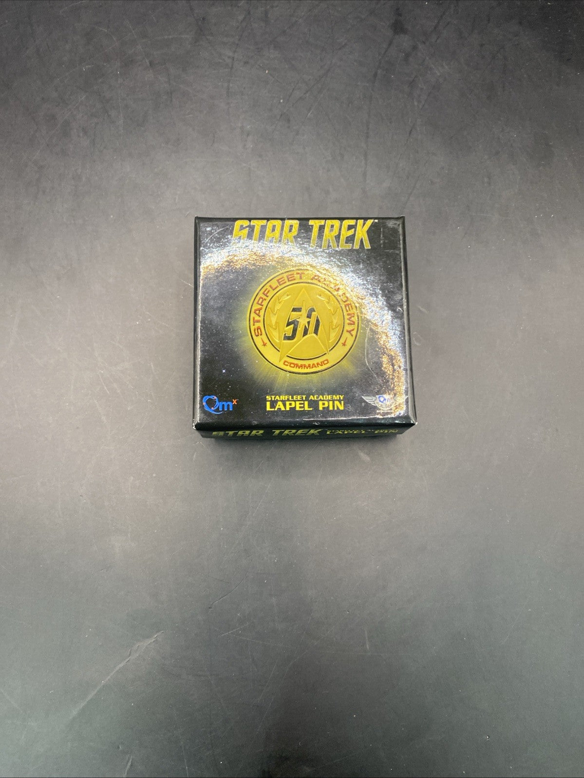 Star Trek Starfleet Academy 50th Anniversary Lapel Pin in Box