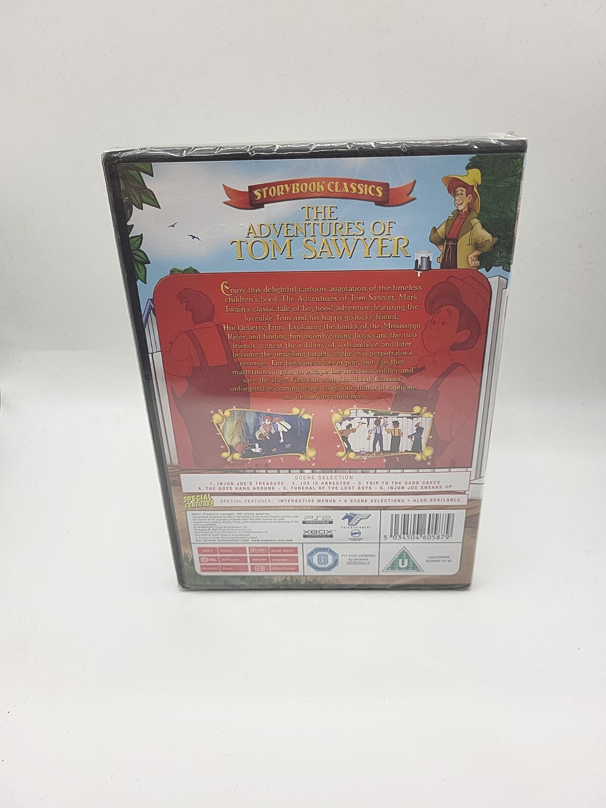 The Adventures Of Tom Sawyer Dvd - New And Sealed