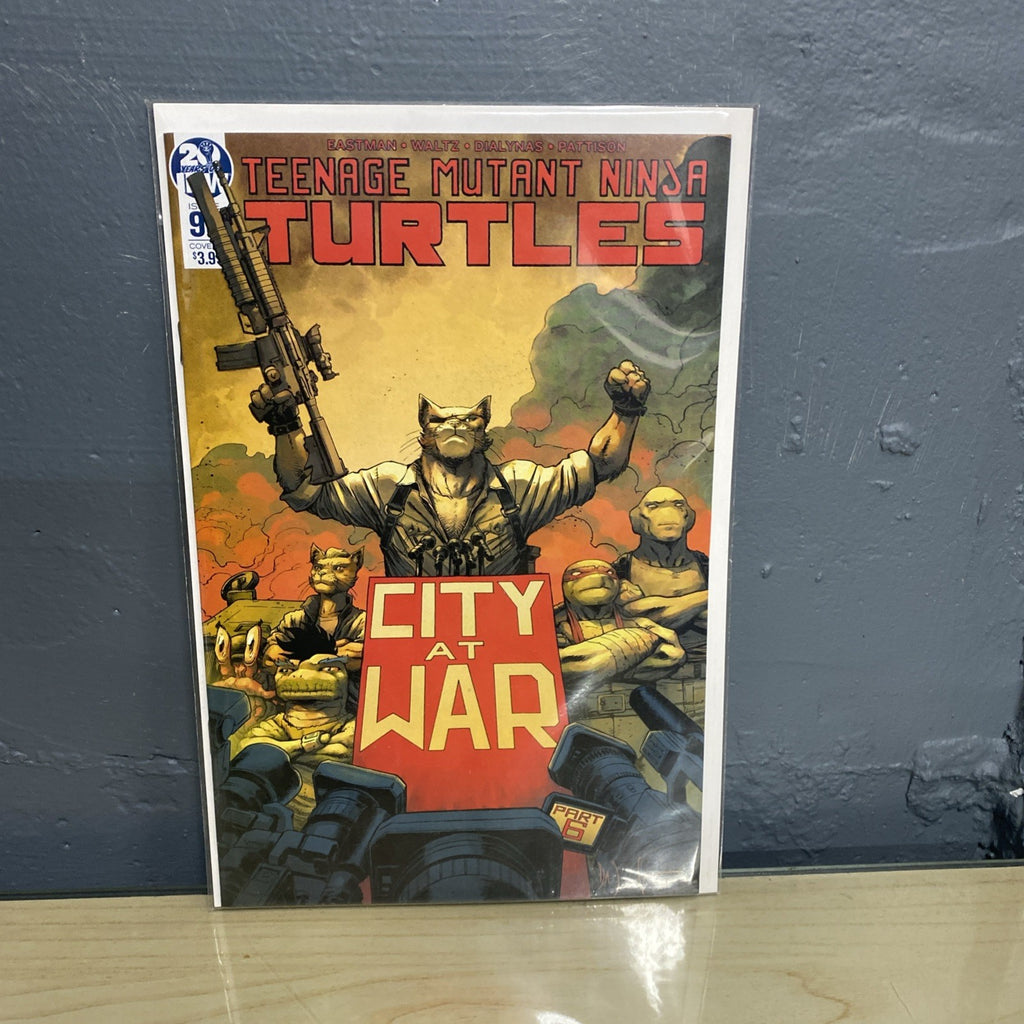 Teenage Mutant Ninja Turtles #96 City at War Part 6 (2019 IDW) Eastman Cover