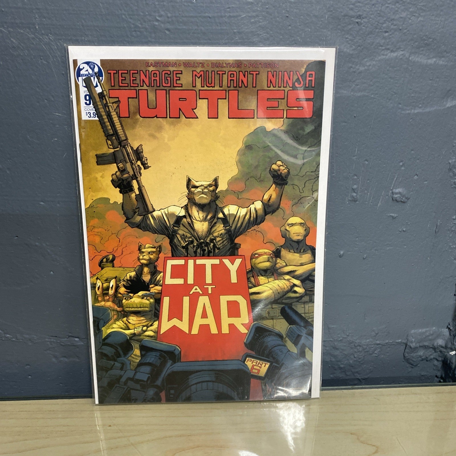 Teenage Mutant Ninja Turtles #96 City at War Part 6 (2019 IDW) Eastman Cover