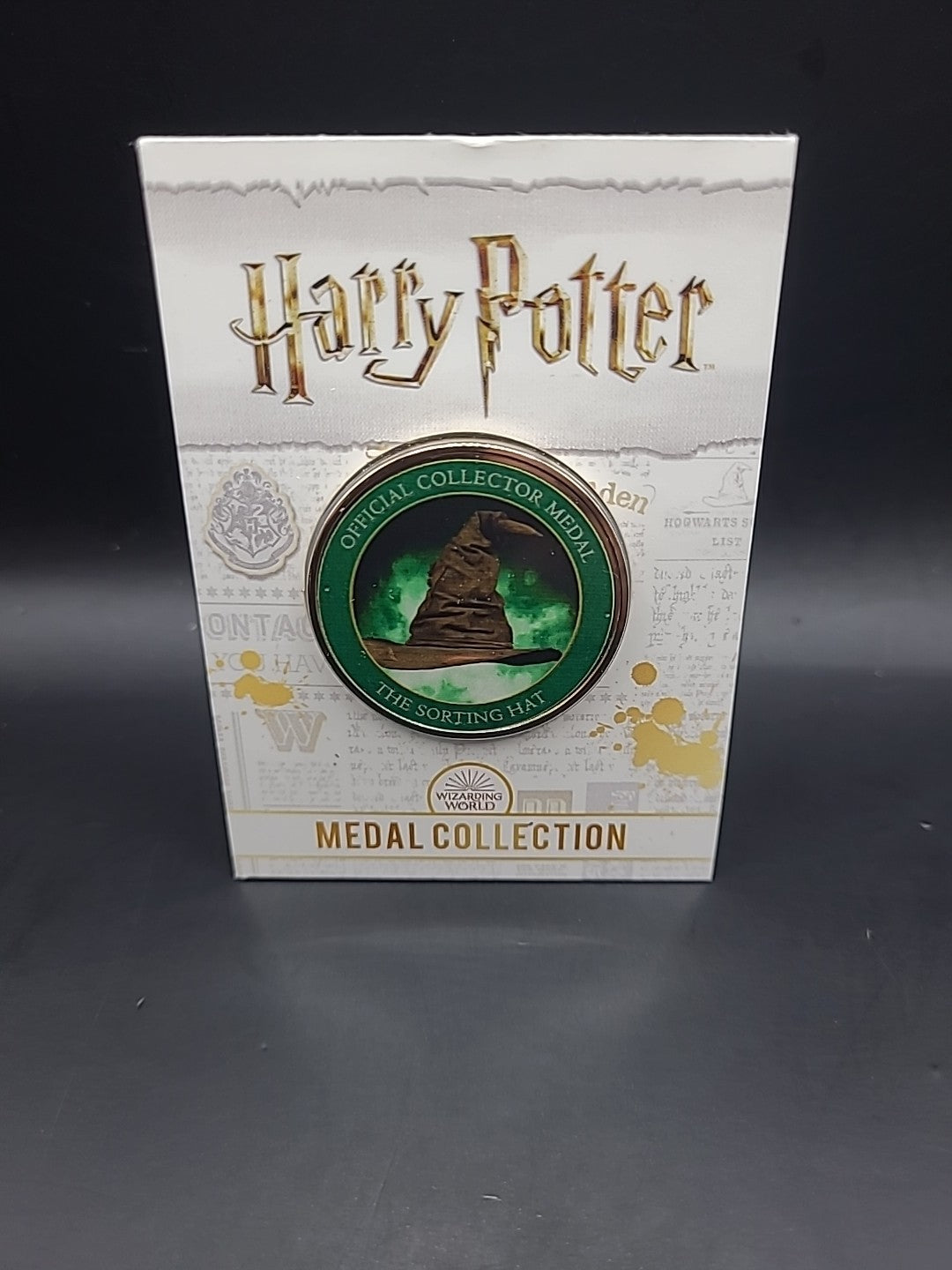Harry Potter Medal Coin Collection - Artefacts And Spells - The Sorting Hat