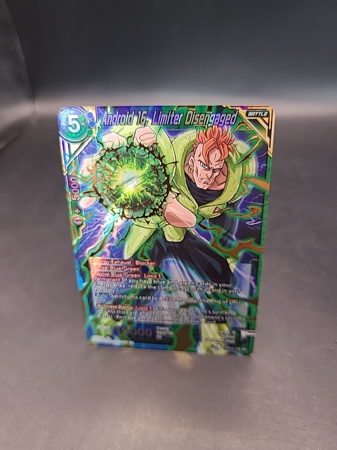 Android 16, Limiter Disengaged BT14-149 SR - Dragon Ball Super Card