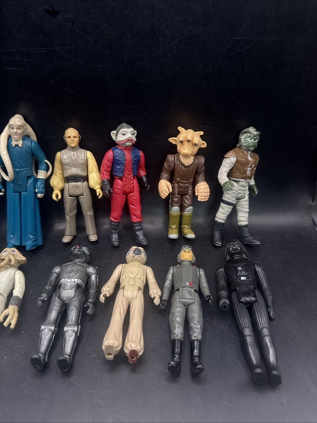 Vintage Kenner Star Wars Action Figures Bundle