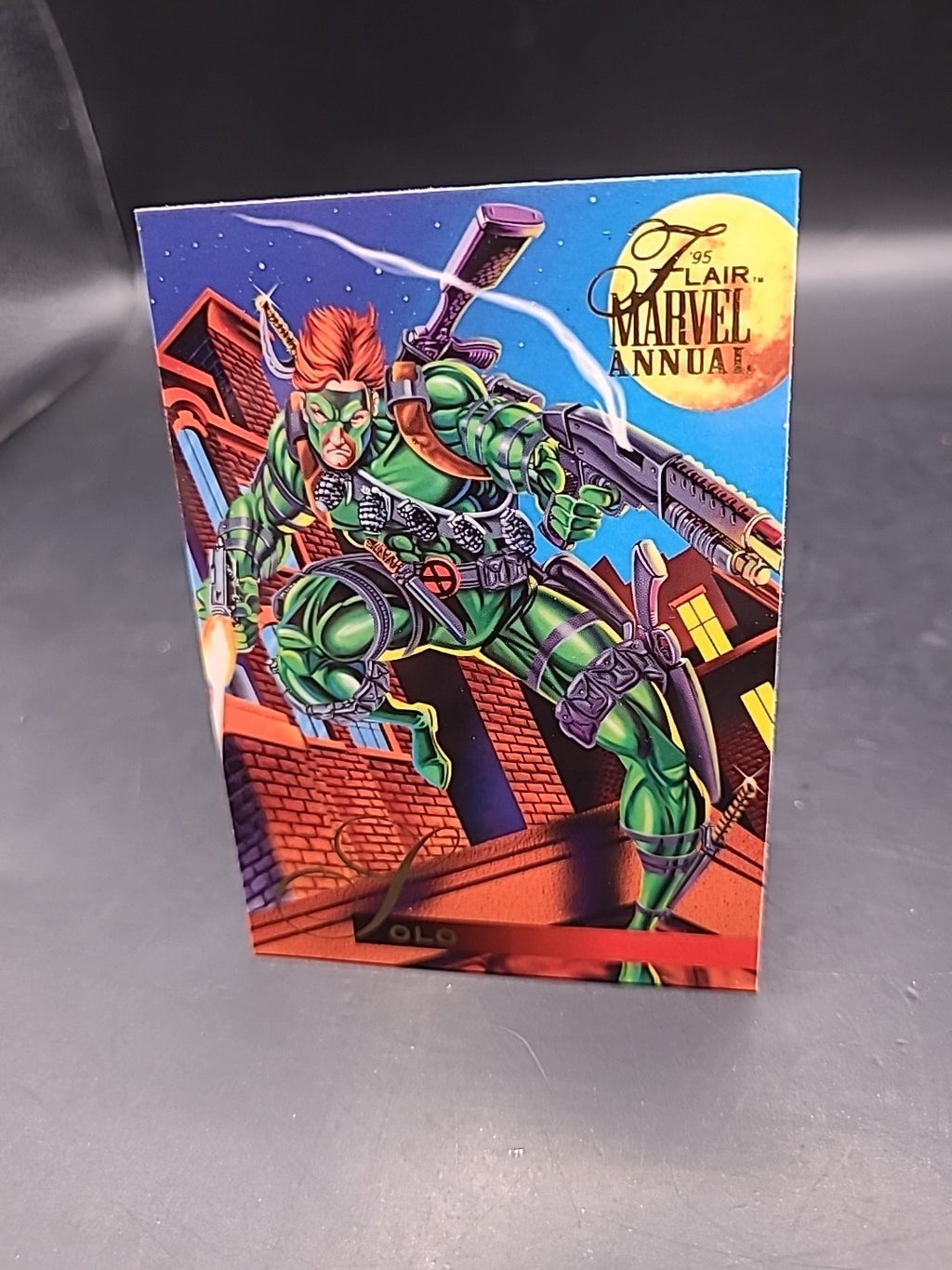 1995 Flair Marvel Annual #73 Solo