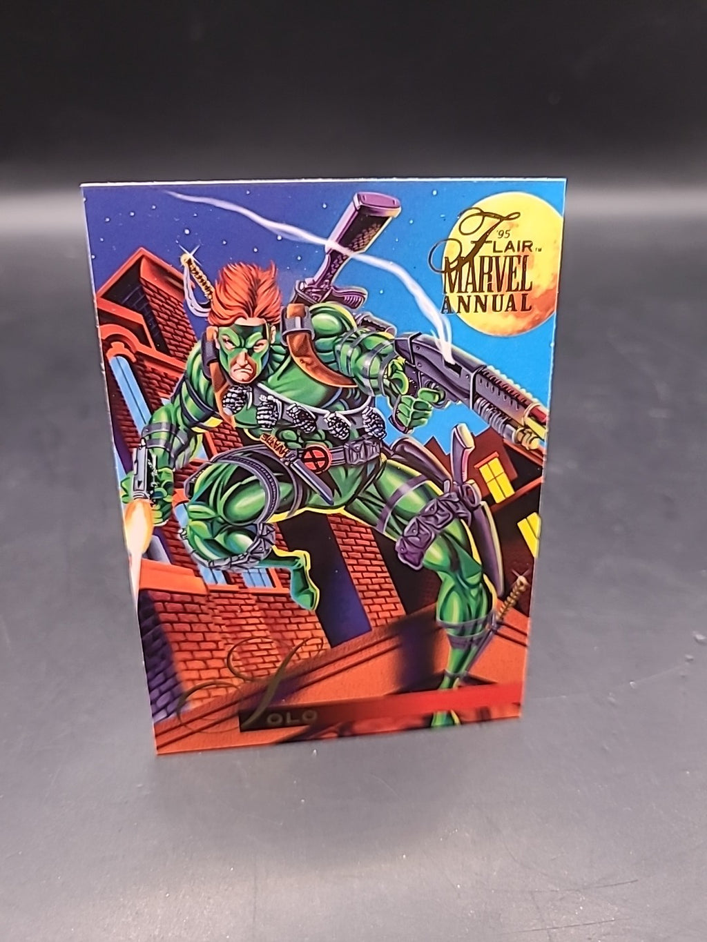 1995 Flair Marvel Annual #73 Solo