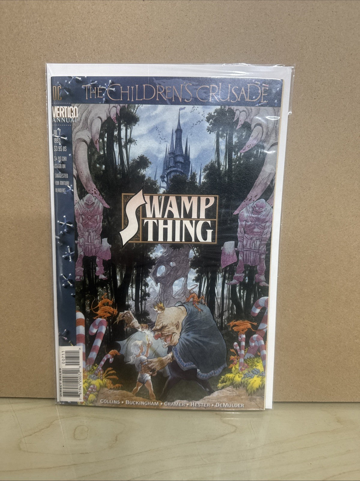 Swamp Thing Annual #7 (DC Comics December 1993) Vertigo Comics 