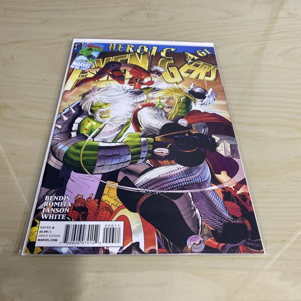 Avengers #6 - (2010) 1st App Son of T’Challa Azari Black Panther Heroic Age