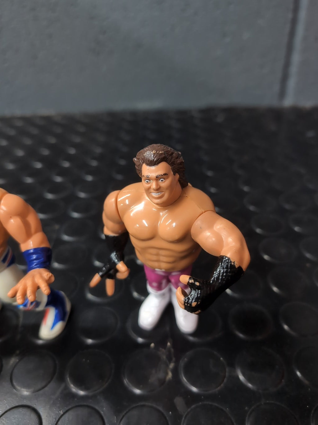 WWF Hasbro Wrestling Figures Typhoon, British Bulldog & Brutus Beefcake