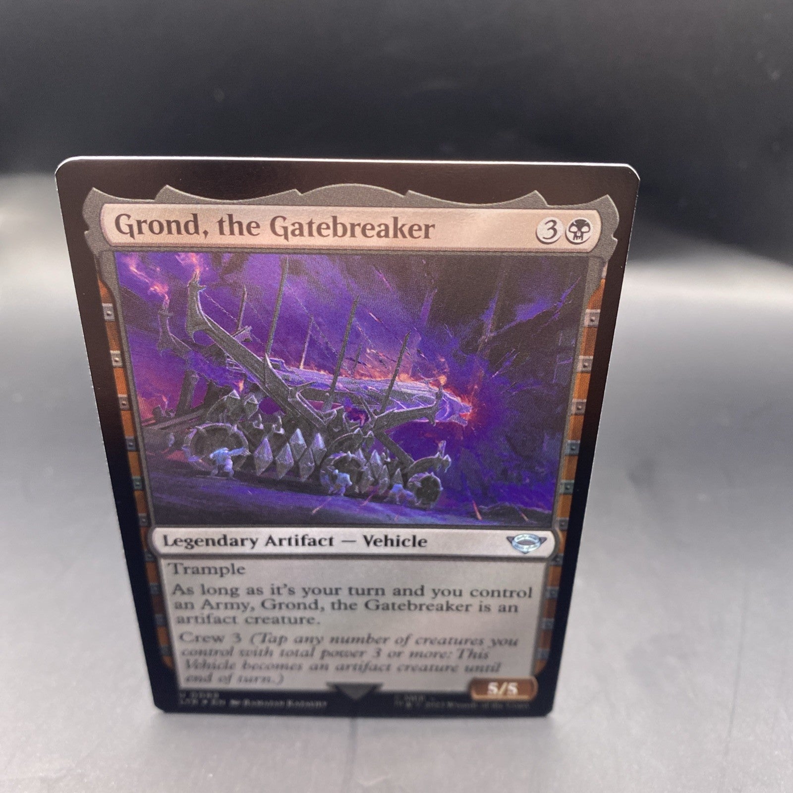 Grond, the Gatebreaker ~ FOIL ~ Lord of the Rings ~ Mtg + 1 Regular Card