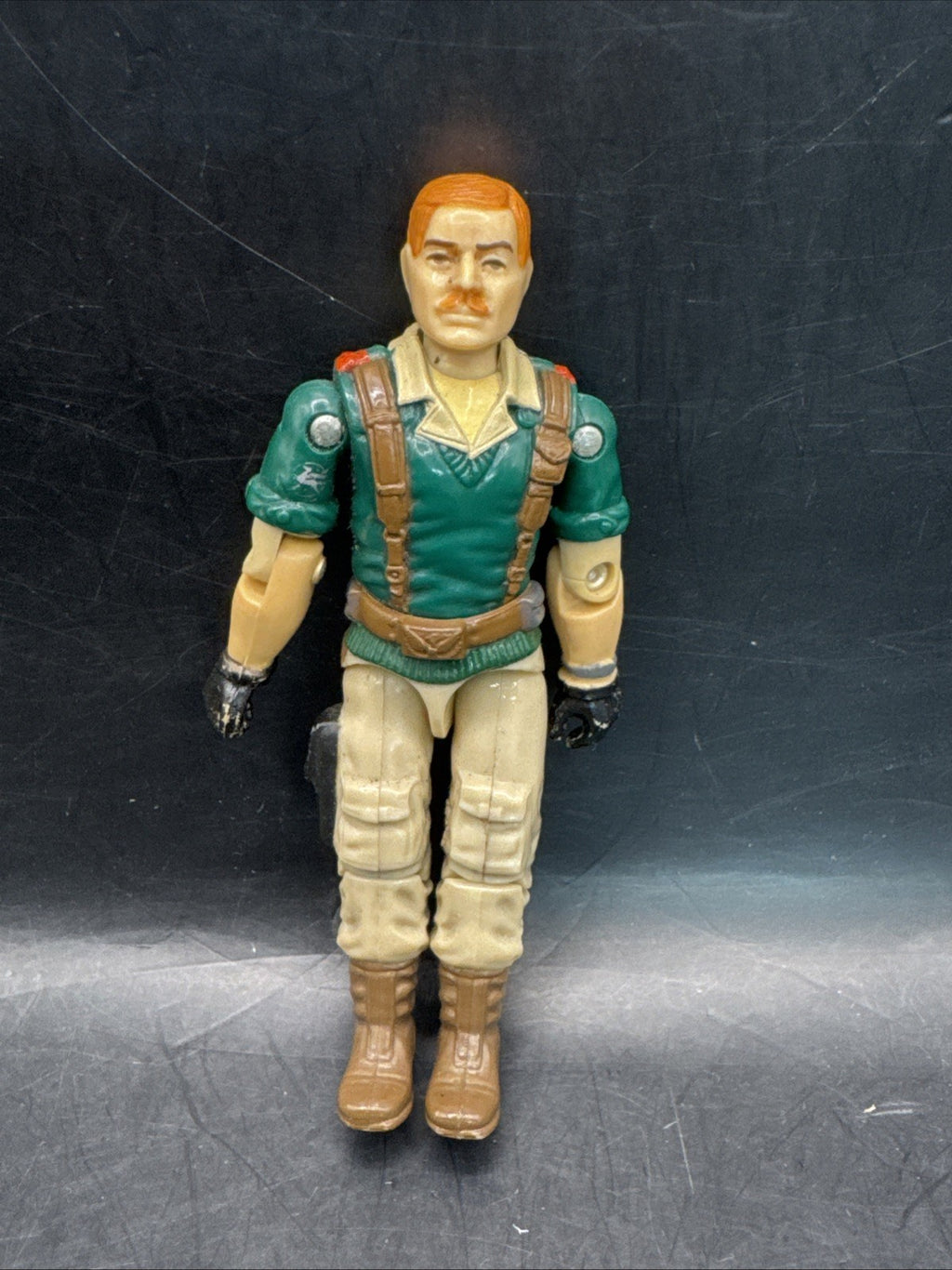 Vintage Hasbro GI Joe 1985 Crankcase Figure 4 Inches retro collectors toys