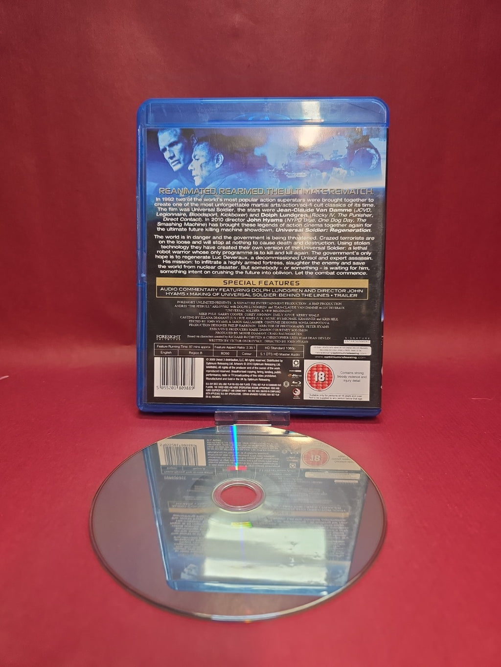 Universal Soldier Regeneration (Blu-ray, 2010)
