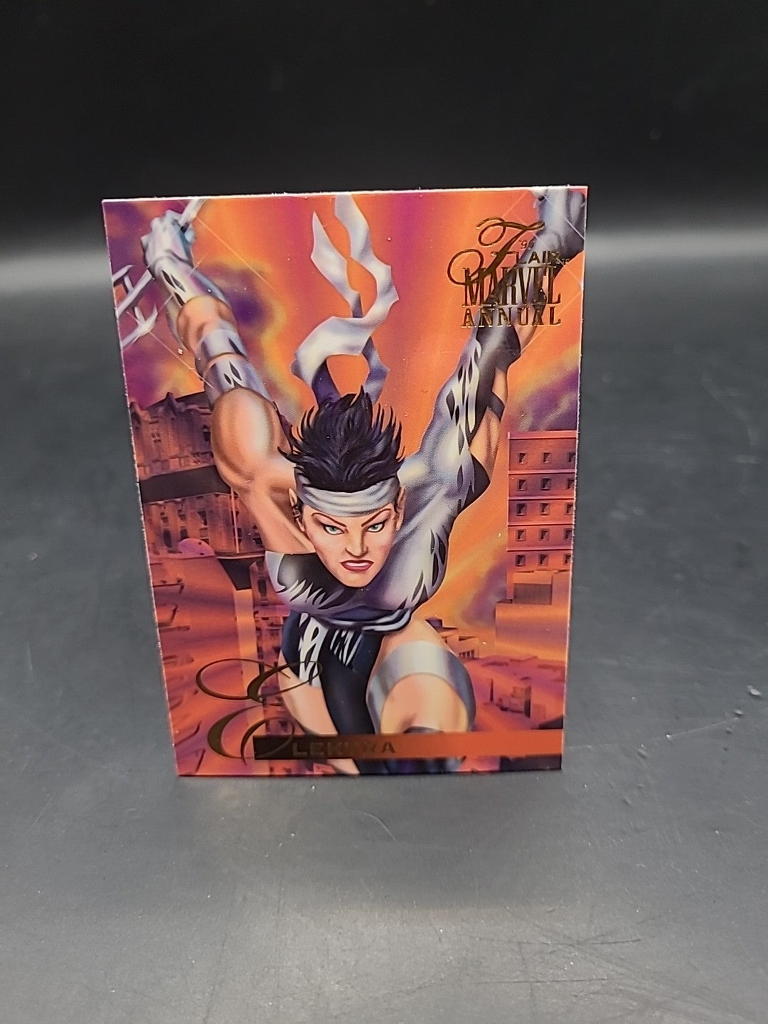 ELEKTRA #74 Base 1995 Flair Marvel Annual Collectible Card