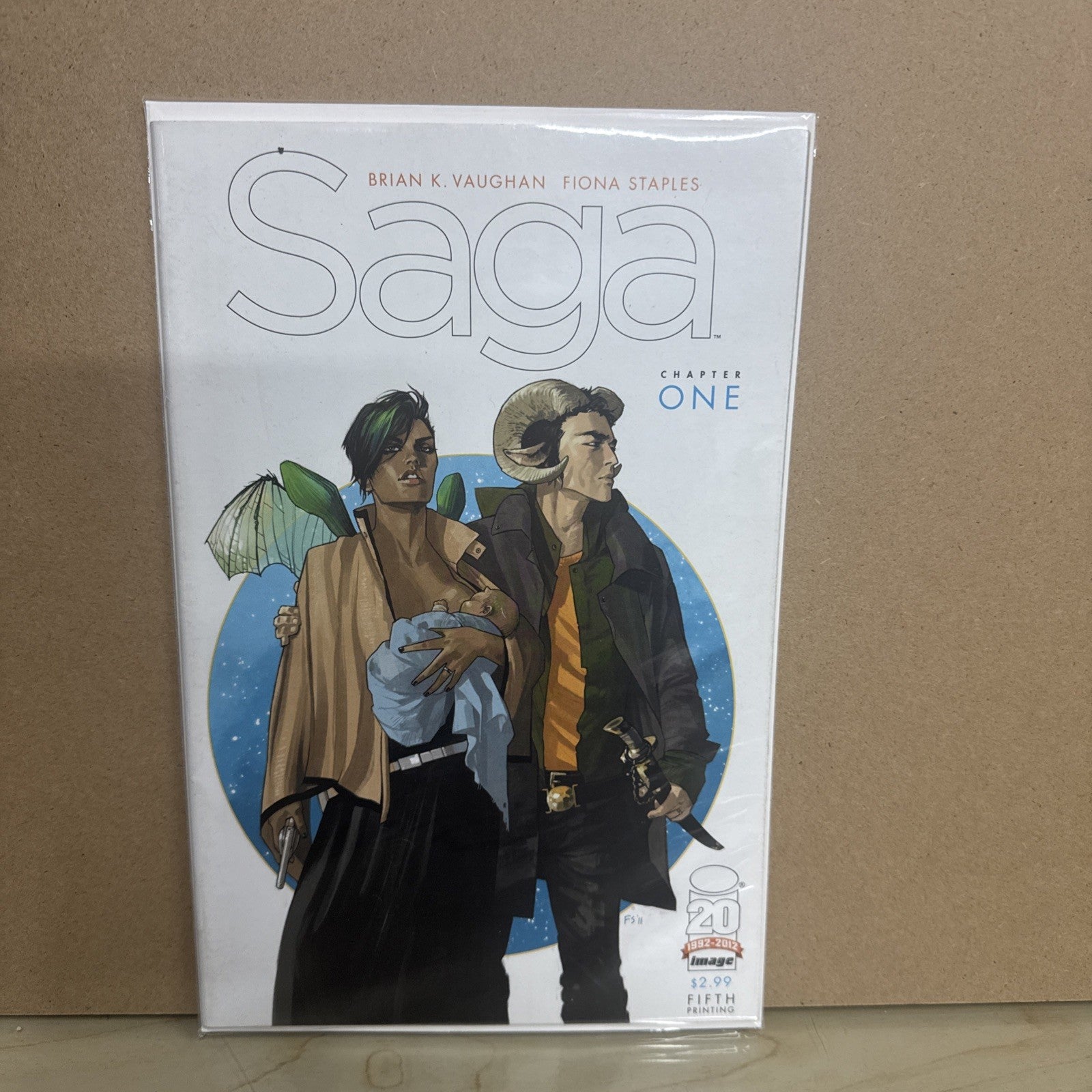 Saga Chapter One 5th Fifth Printing Image Comics 2012