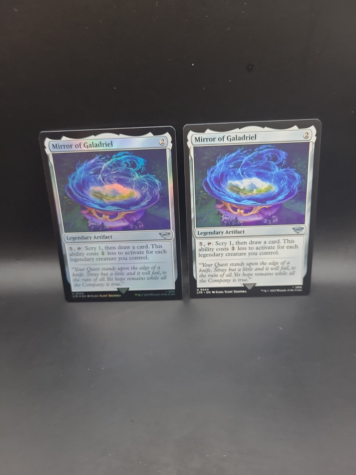 MTG Lord Of The Rings - Mirror of Galadriel Foil & Regular Card U 0244