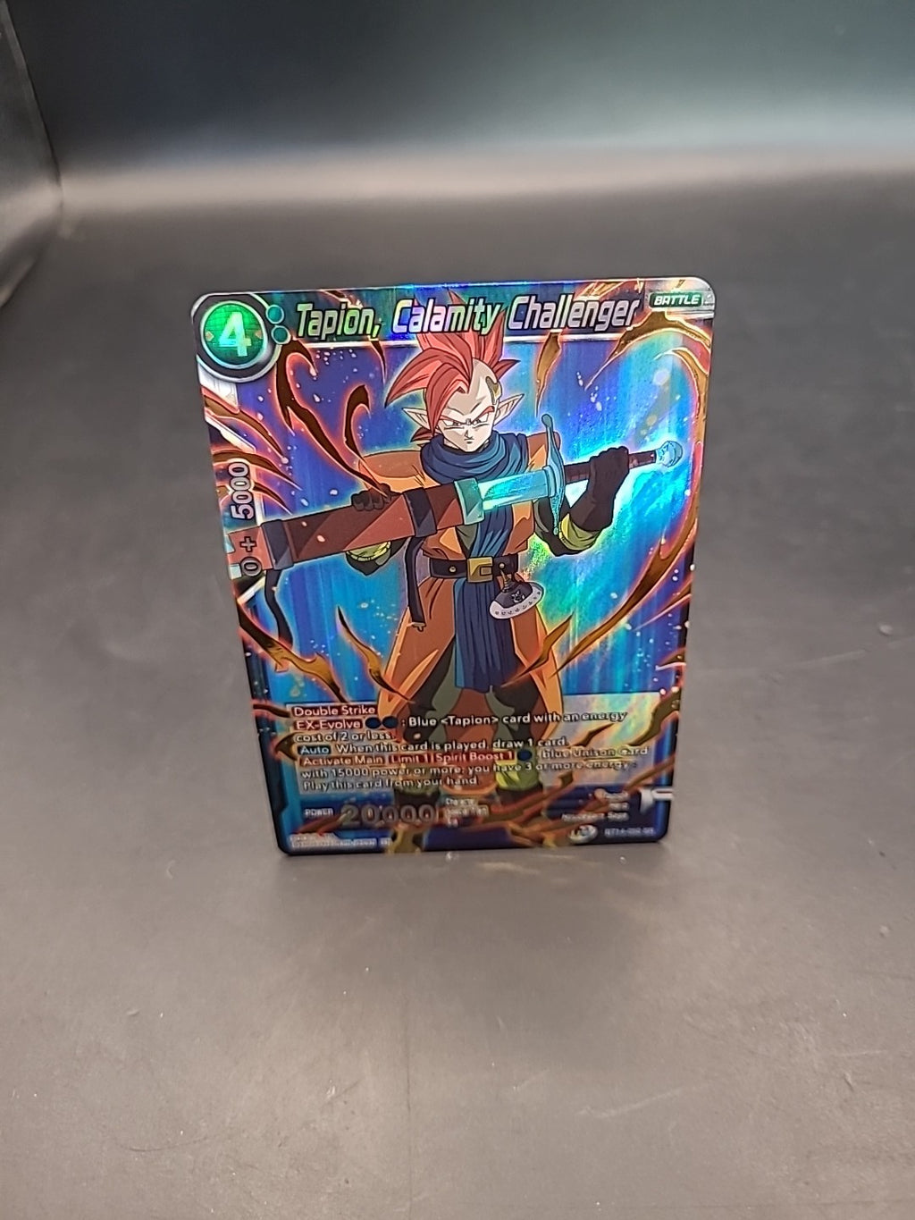 Tapion, Calamity Challenger BT14-050 SR Cross Spirits Dragon Ball Z Super Holo