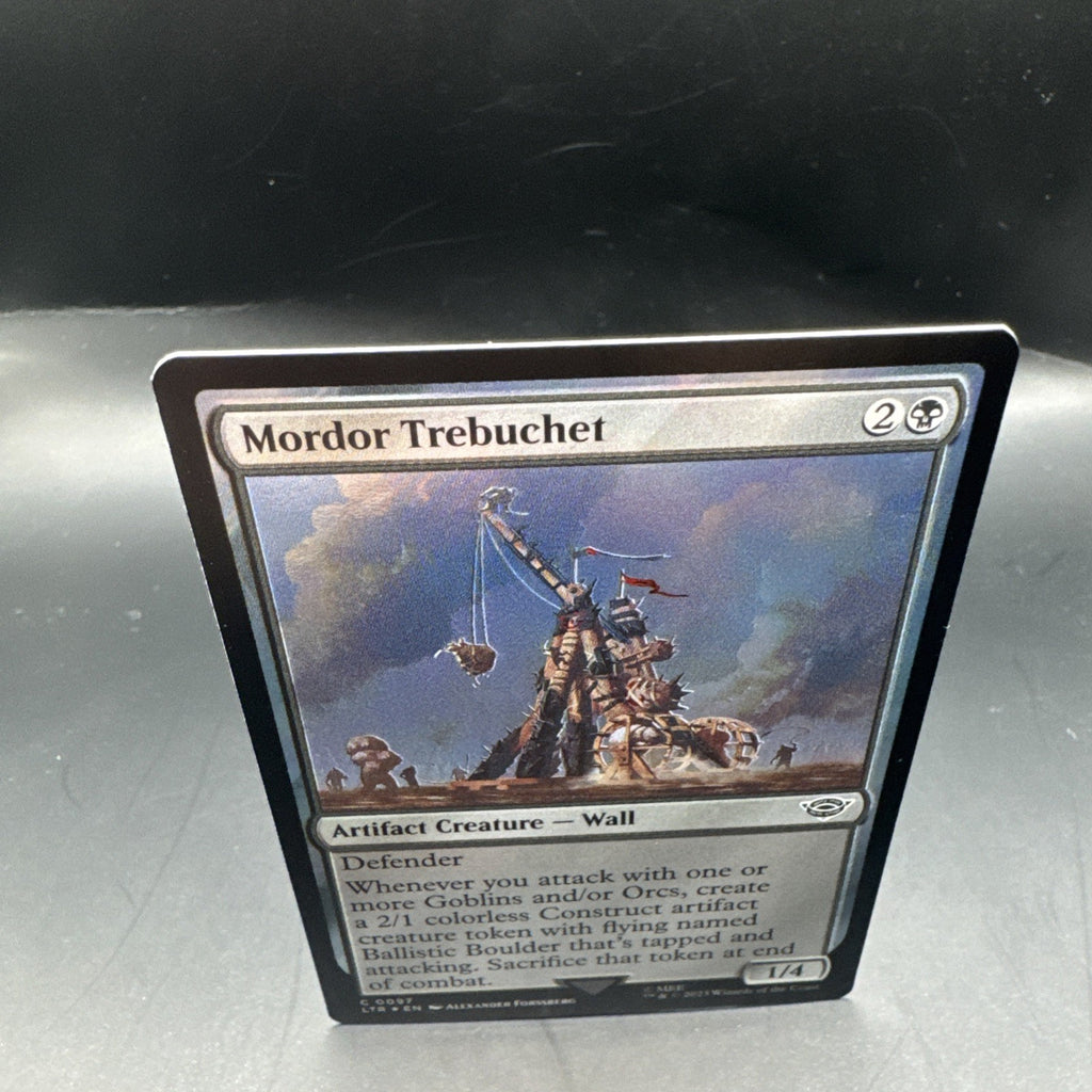 MTG Mordor Trebuchet (FOIL) 0097 Lord of the Rings + Regular Card