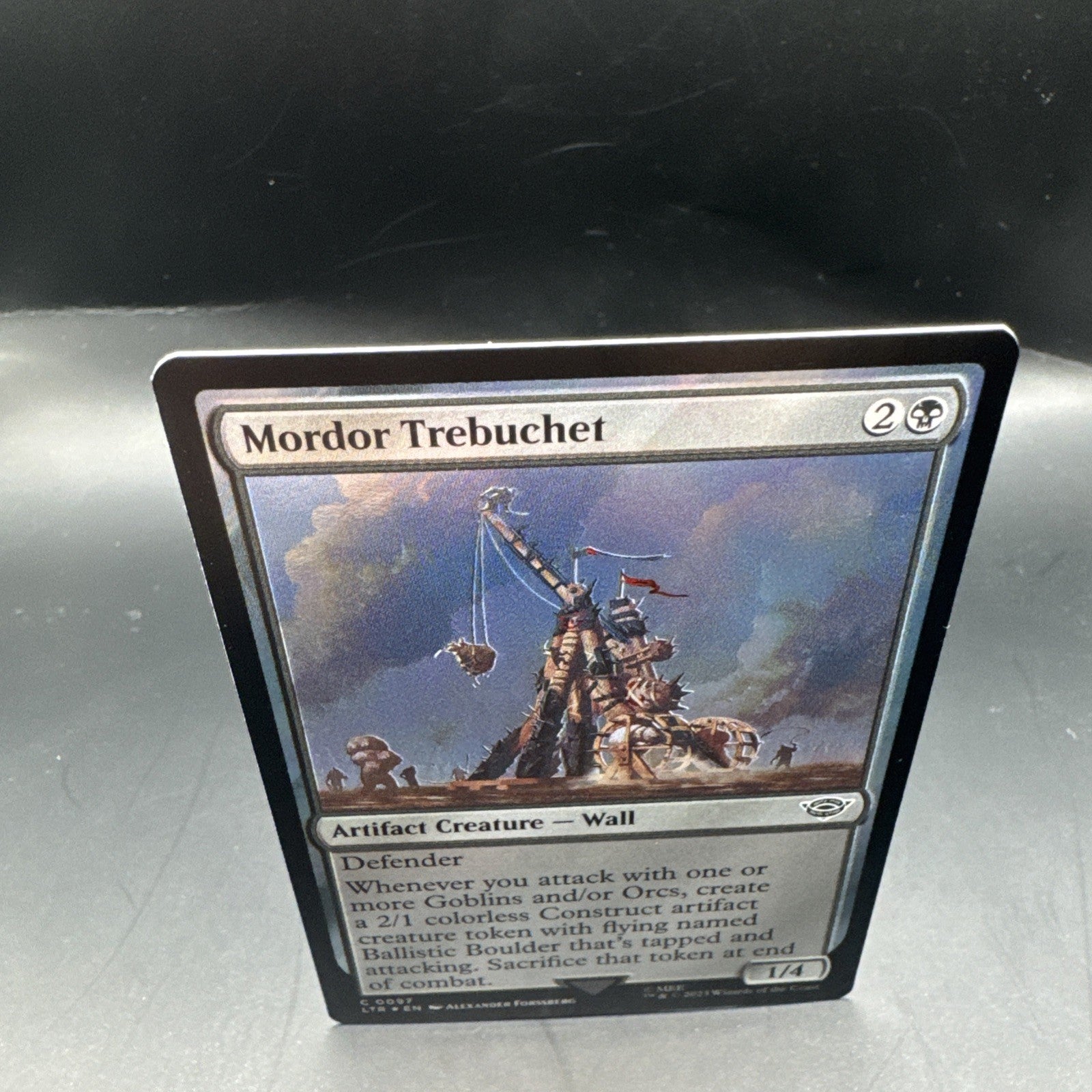 MTG Mordor Trebuchet (FOIL) 0097 Lord of the Rings + Regular Card