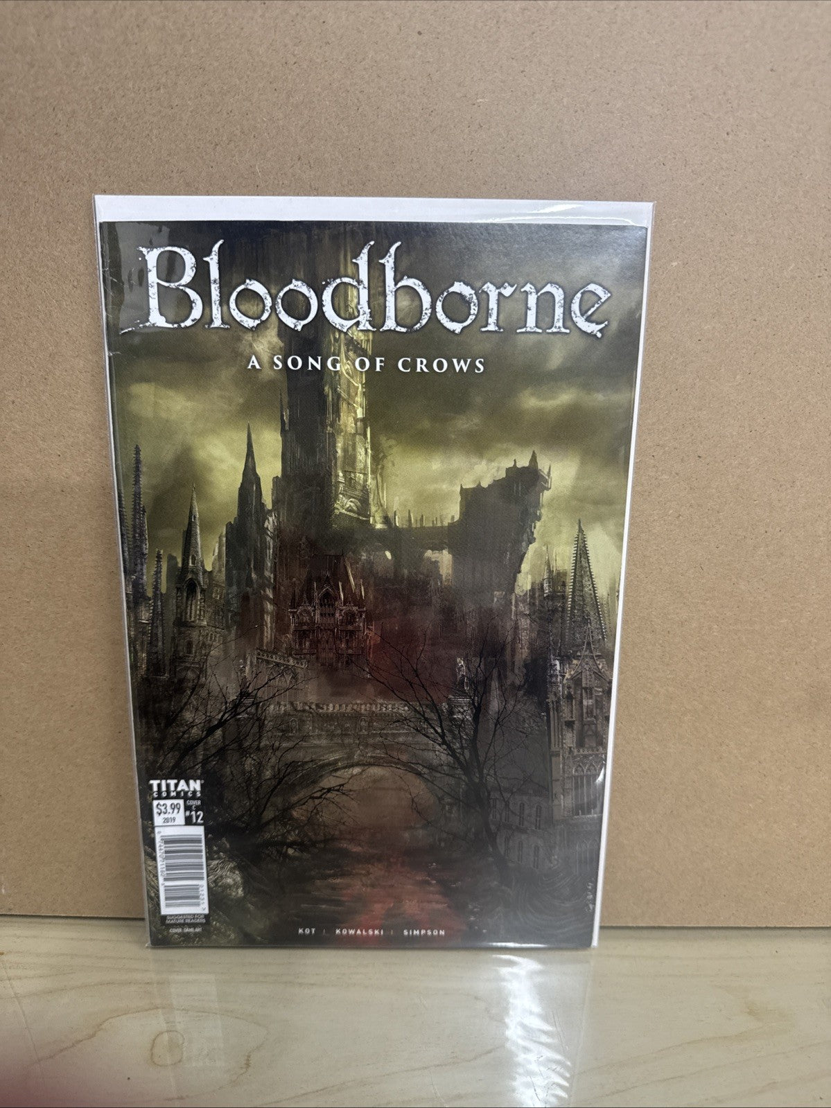 Bloodborne A Song of Crows #12 Cover C Video Game Variant - Titan Comics