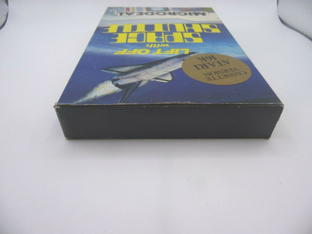 LIFT OFF WITH SPACE SHUTTLE RARE ATARI GAME CASSETTE