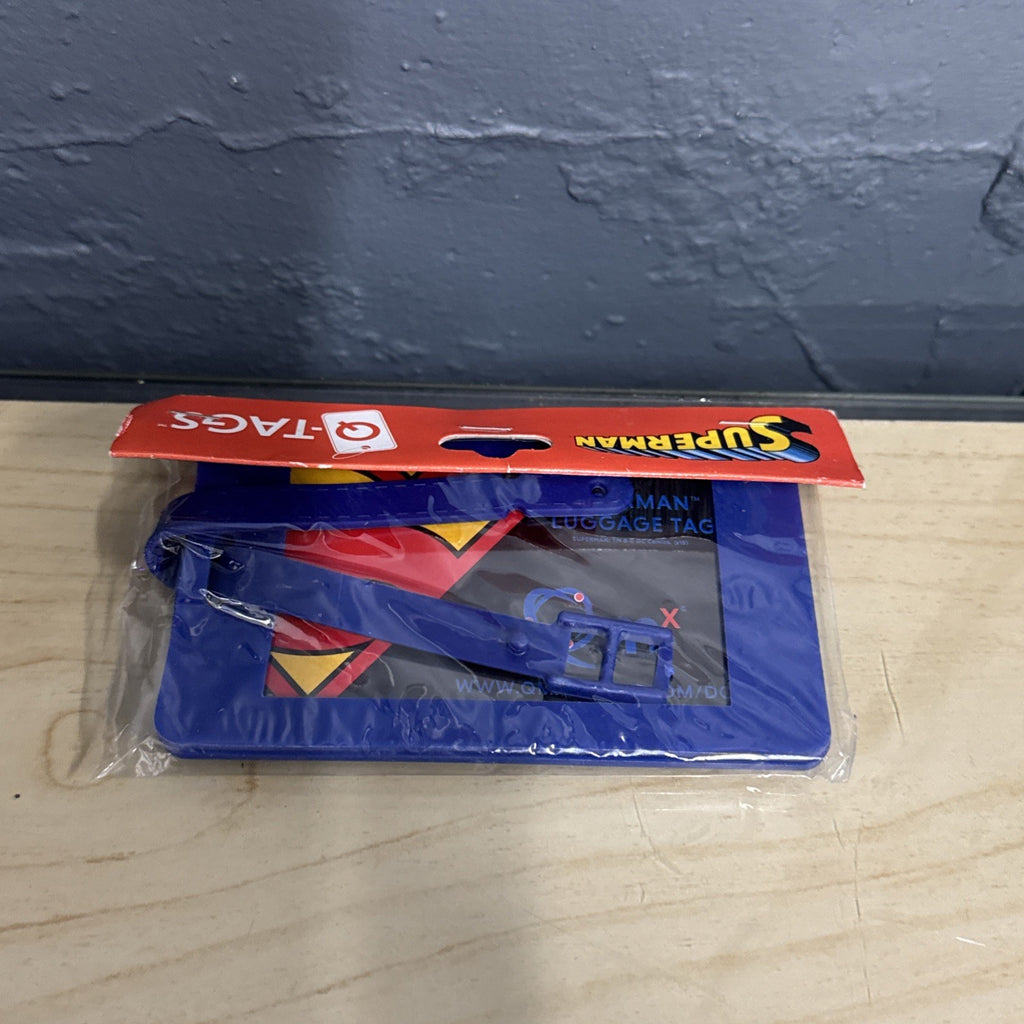 DC Comics Superman Luggage Tag Q-Tag Qmx Justice League