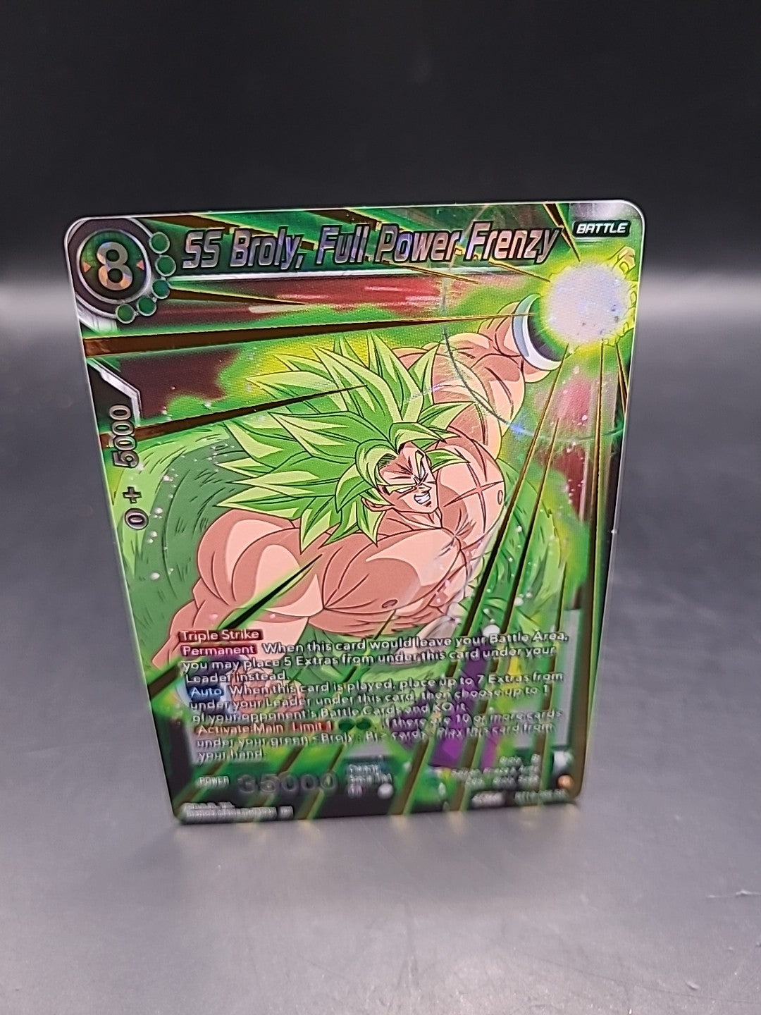 SS Broly, Full Power Frenzy BT19-088 SR - Dragon Ball Super TCG - FOIL
