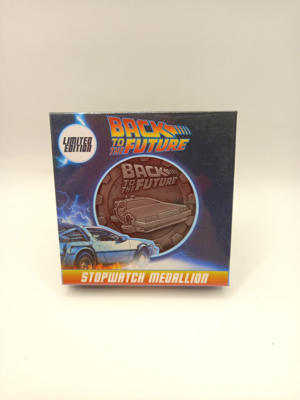Back To The Future Limited Edition Stopwatch Medallion - Only 5000 Worldwide