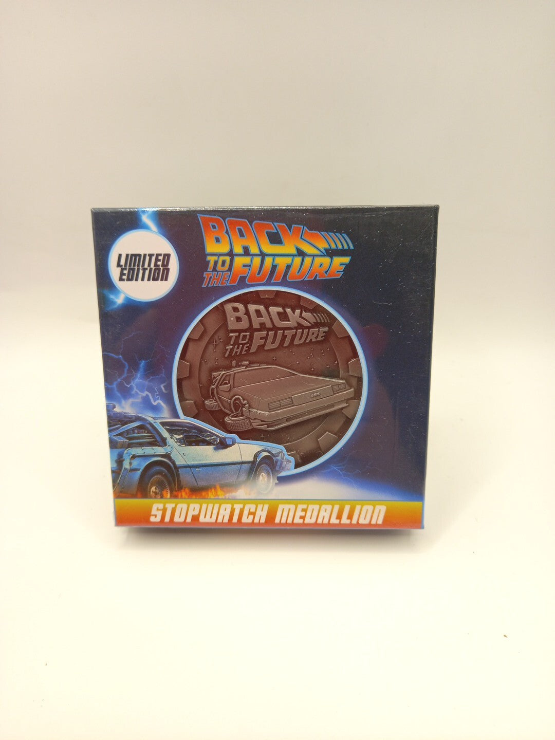Back To The Future Limited Edition Stopwatch Medallion - Only 5000 Worldwide
