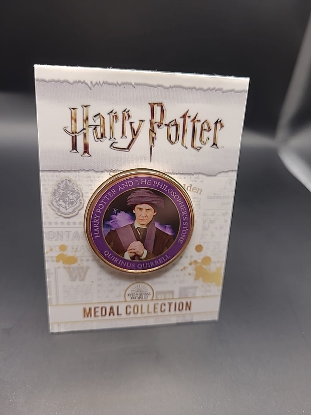 Harry Potter Medal Collection Philosophers Stone Quirinus Quirrell