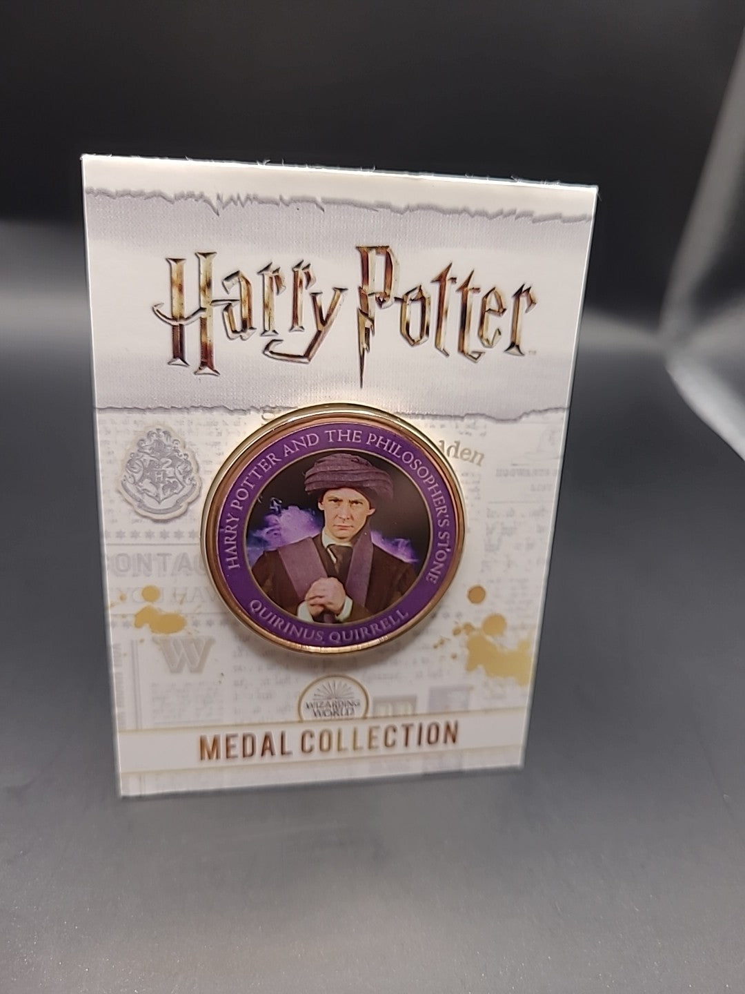 Harry Potter Medal Collection Philosophers Stone Quirinus Quirrell