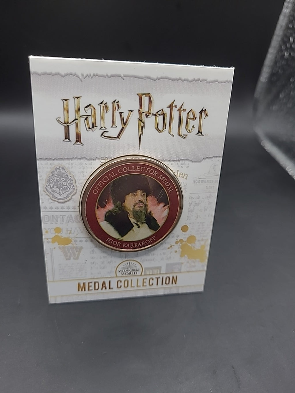 Harry Potter Medal Coin Collection - Characters - Igor Karkaroff 