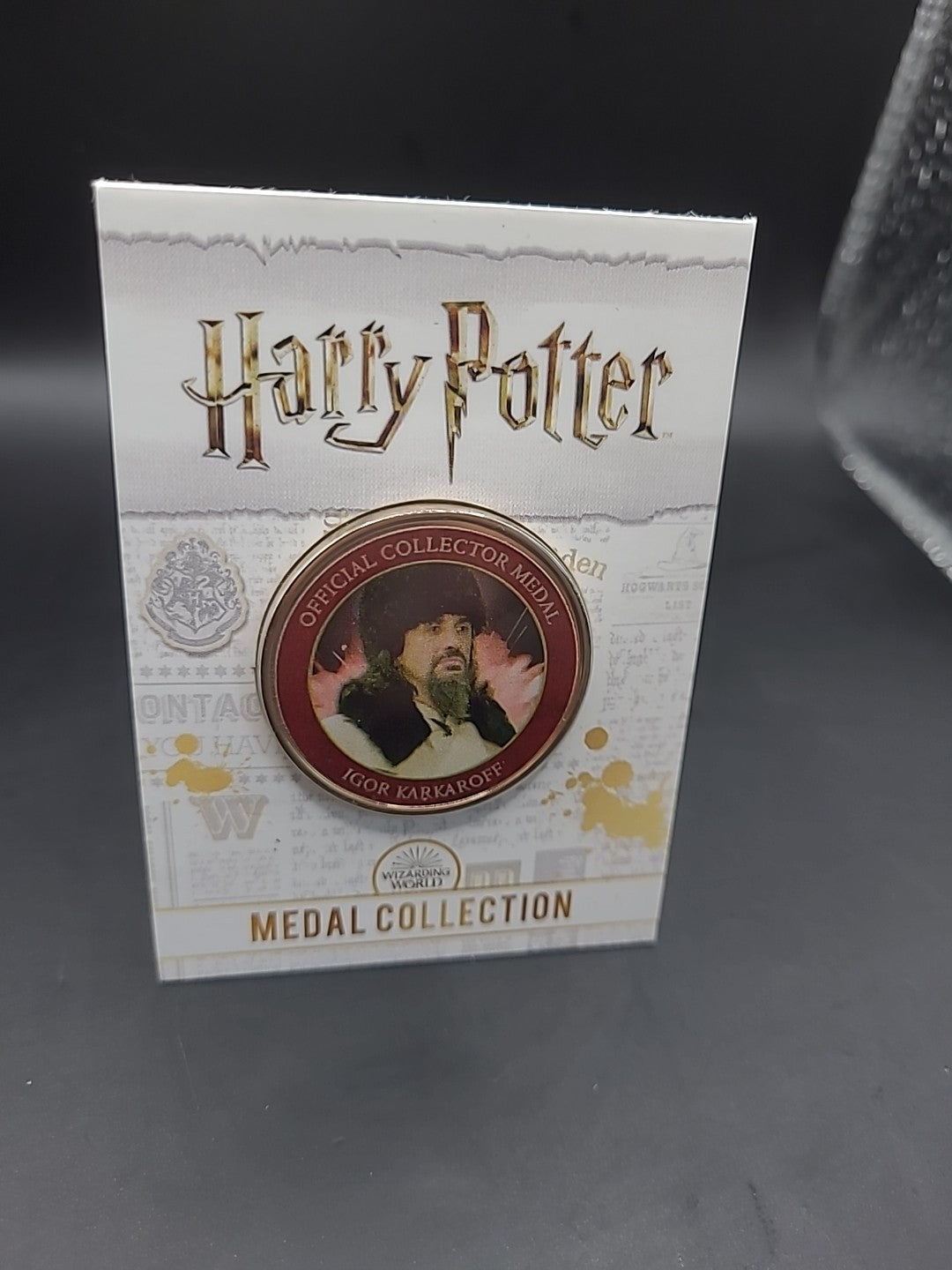 Harry Potter Medal Coin Collection - Characters - Igor Karkaroff 