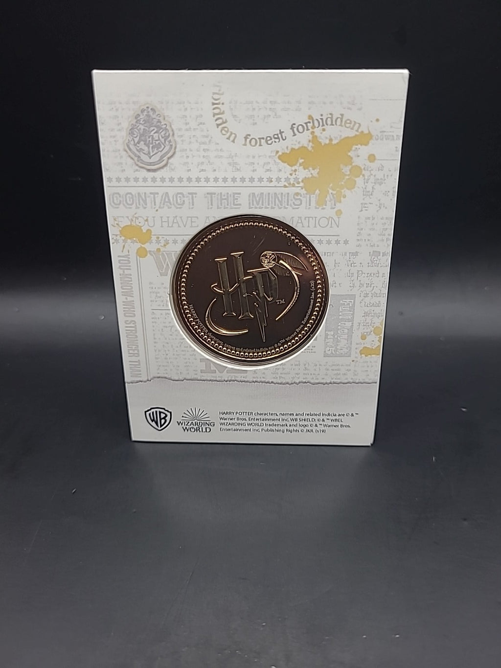 Harry Potter Medal Coin Collection - Artefacts And Spells - Sneakoscope 