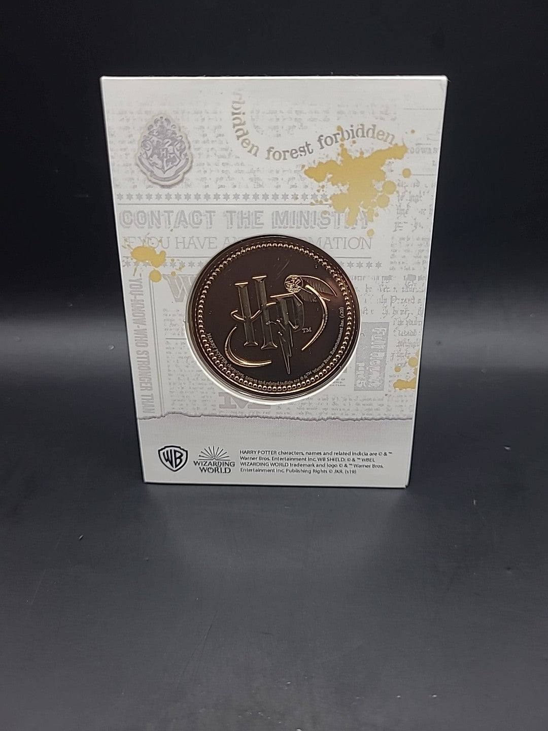 Harry Potter Medal Coin Collection - Artefacts And Spells - Sneakoscope 