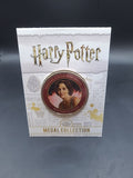 RARE HARRY POTTER MEDAL COIN IN CARD AUNT PETUNIA DURSLEY JK ROWLING