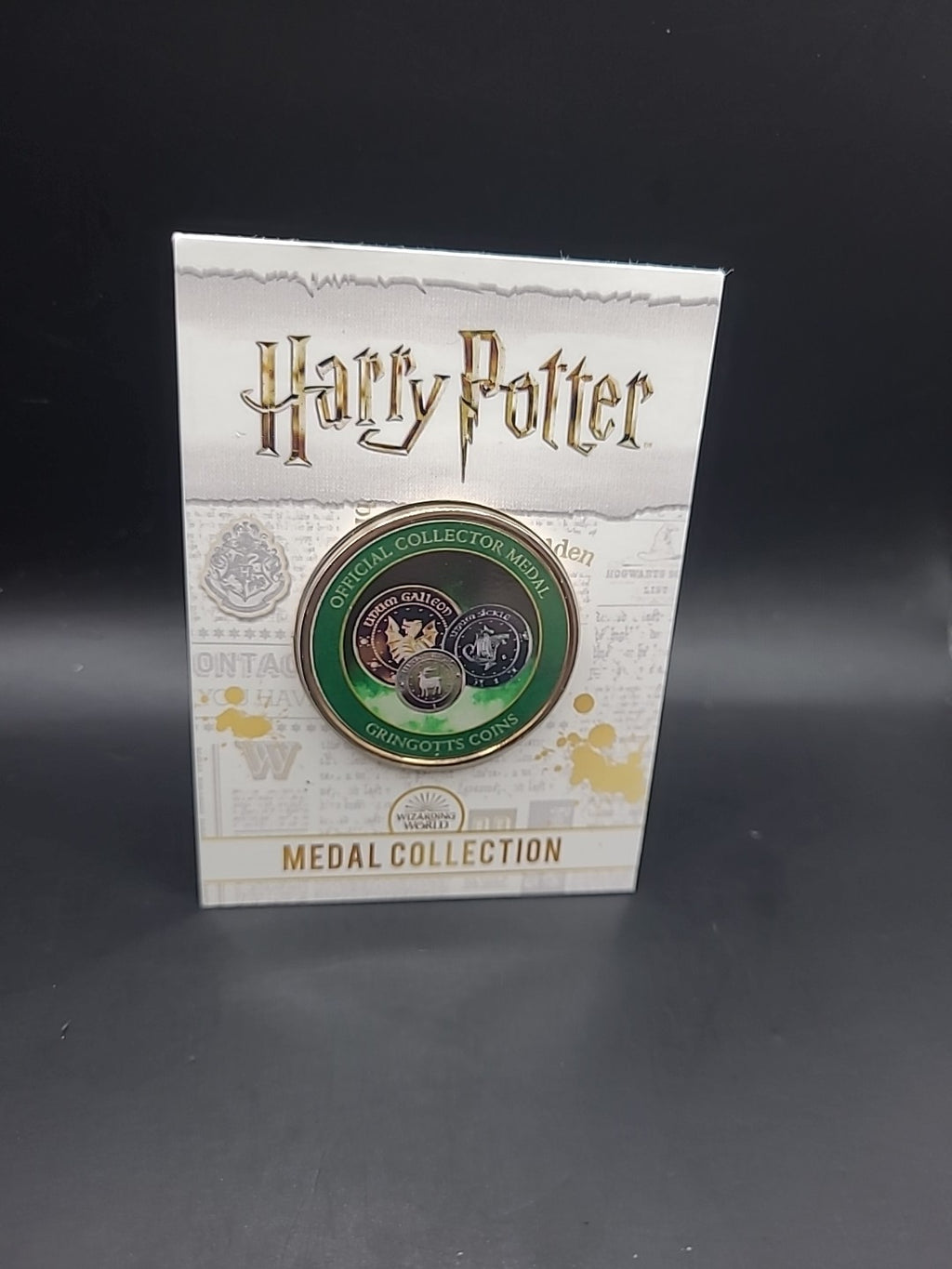 Harry Potter Medal Coin Collection - Artefacts And Spells - Gringotts Coins