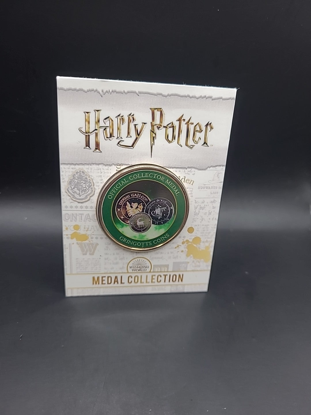 Harry Potter Medal Coin Collection - Artefacts And Spells - Gringotts Coins