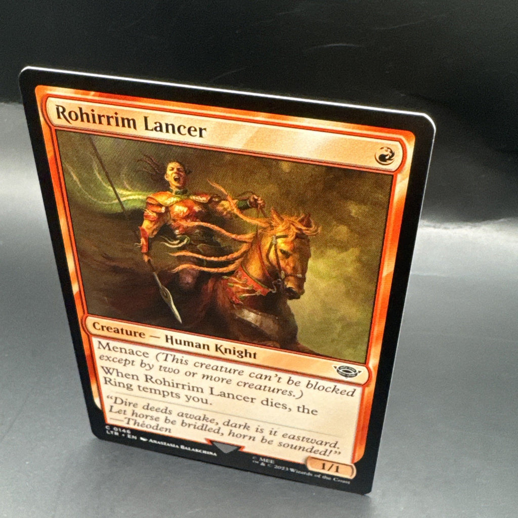 MTG Rohirrim Lancer (FOIL) C0146 + 1 Regular Card