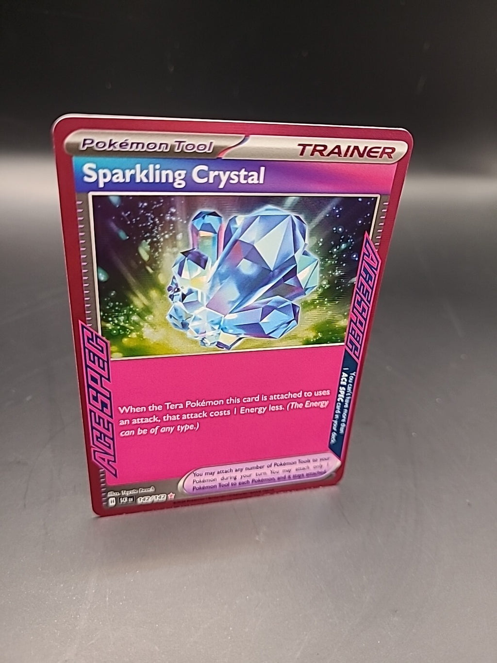 Pokemon Card Sparkling Crystal 142/142 Holo Stellar Crown