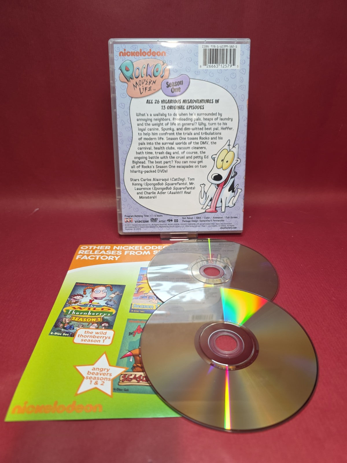 Rocko's Modern Life: Season One (DVD, 1993)