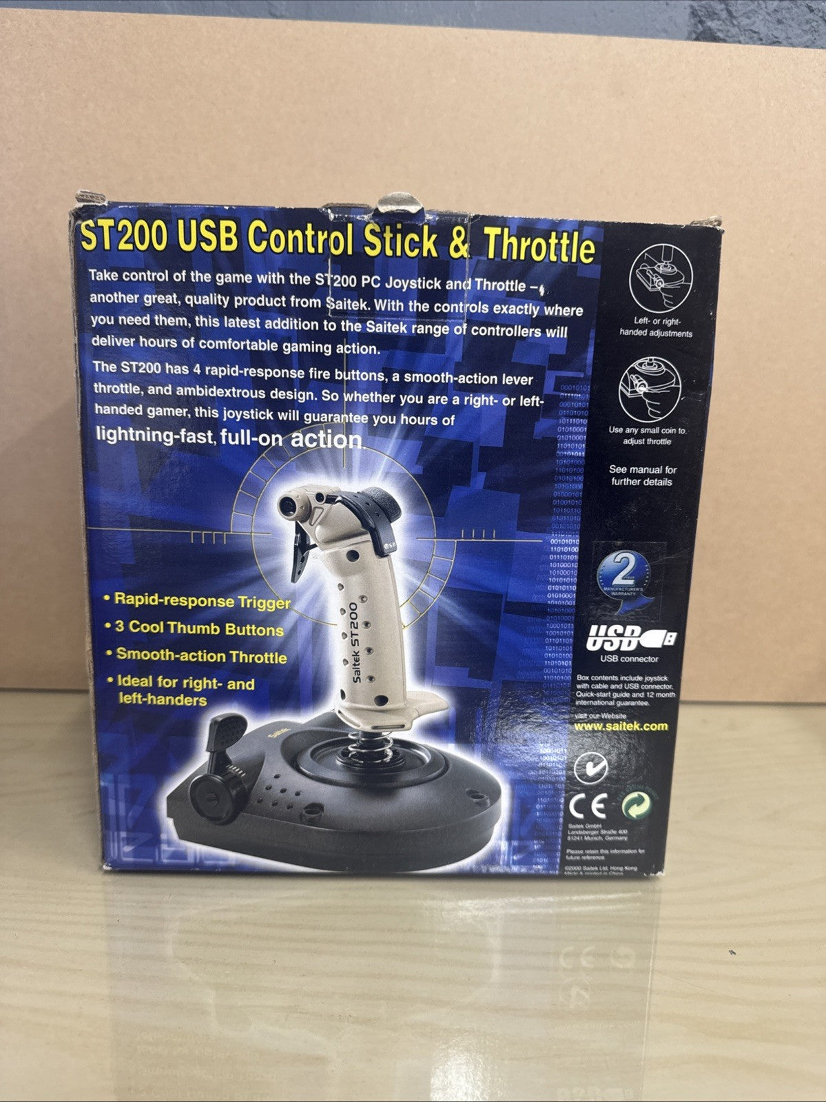 Saitek ST200 USB flight stick for PC