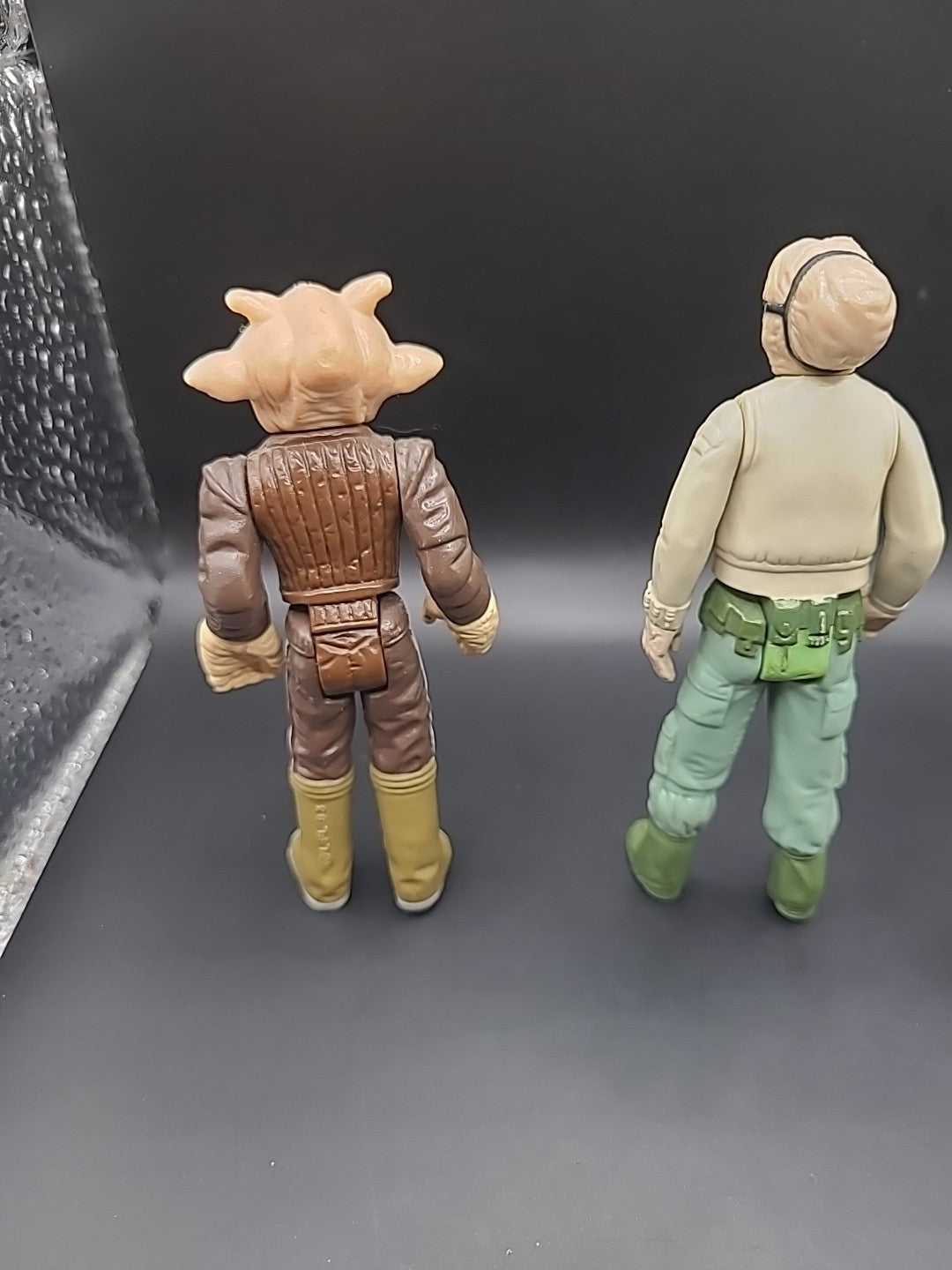 3 X Vintage Kenner Star Wars Figures Ree Yees, Prune Face & Biker Scout Trooper