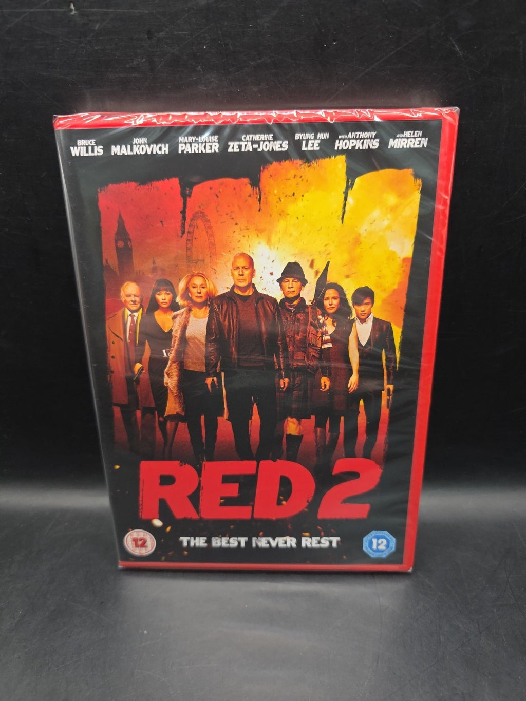Red 2 DVD - Bruce Willis, John Malkovich 2013 Action Comedy Sequel Film - New