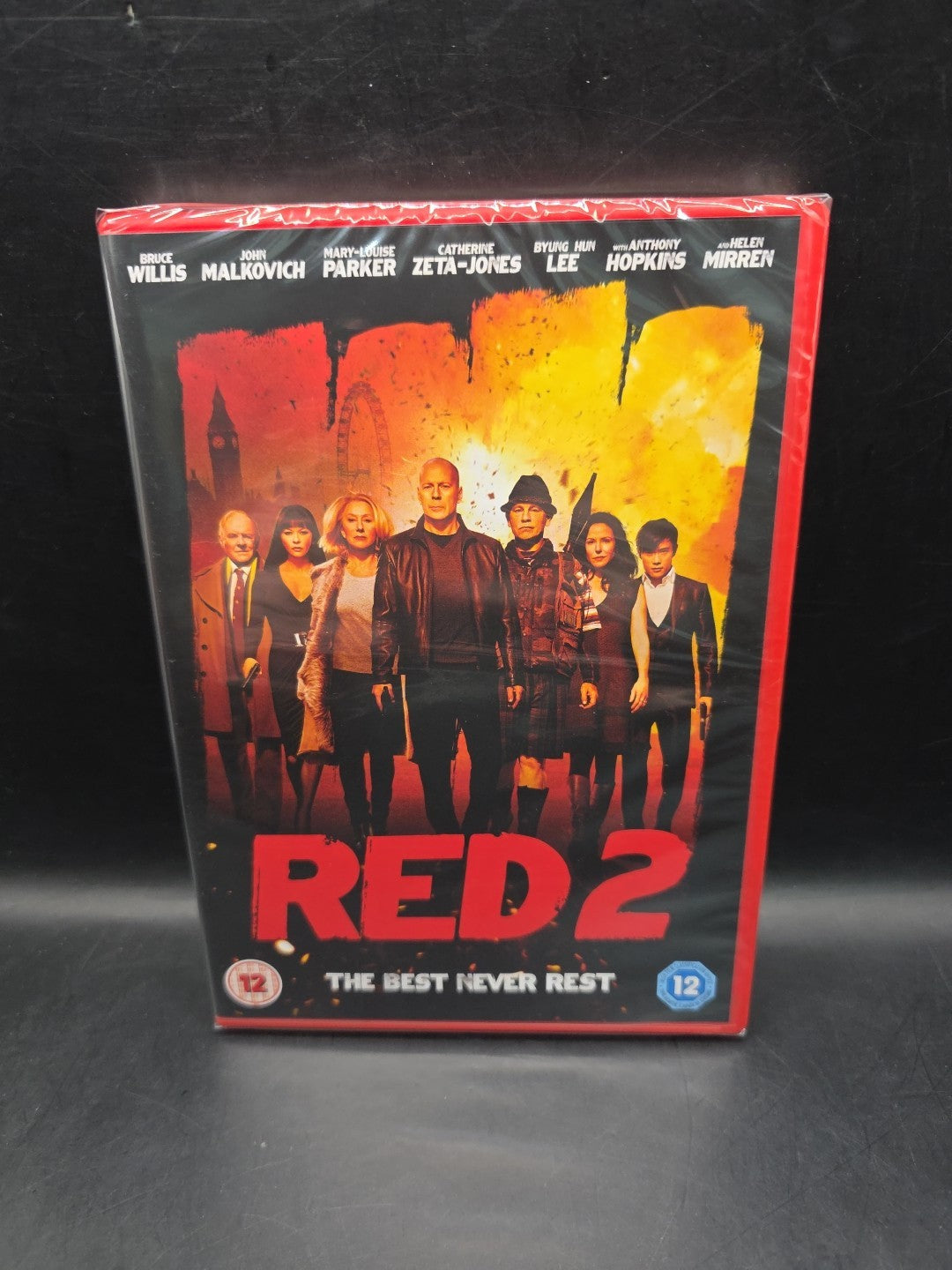 Red 2 DVD - Bruce Willis, John Malkovich 2013 Action Comedy Sequel Film - New