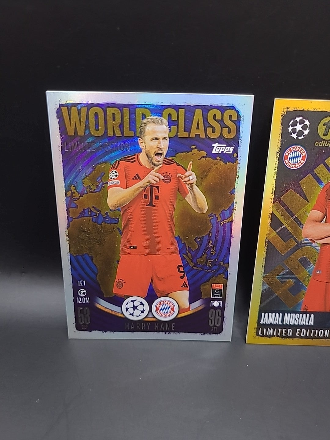Match ATTAX 24/25 1st Edition Limited Edition Harry Kane & Jamal Musiala-