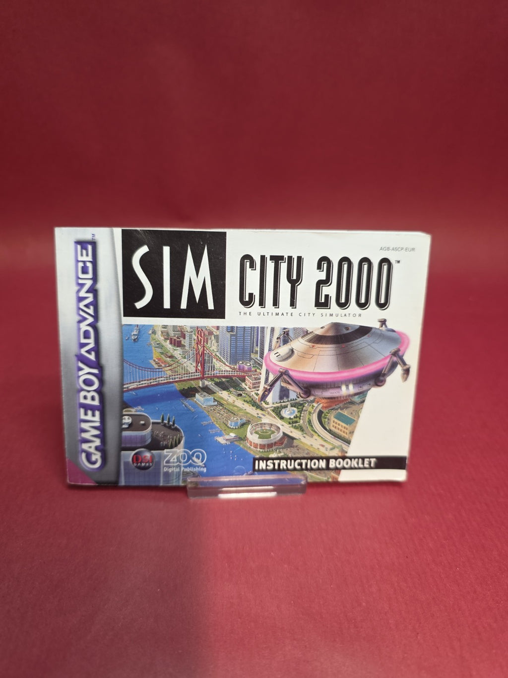 Sim City 2000 (Gameboy Advance) with box & instructions READ DESCRIPTION