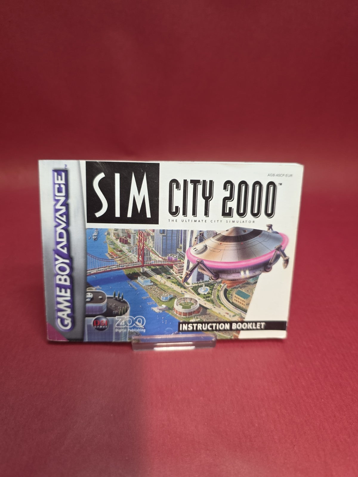 Sim City 2000 (Gameboy Advance) with box & instructions READ DESCRIPTION